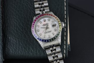 Rolex Datejust 26mm Bisel Arcoíris