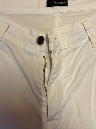 Pantalón blanco hombre 44