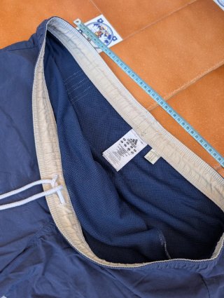 Bañador Adidas Azul y Beige
