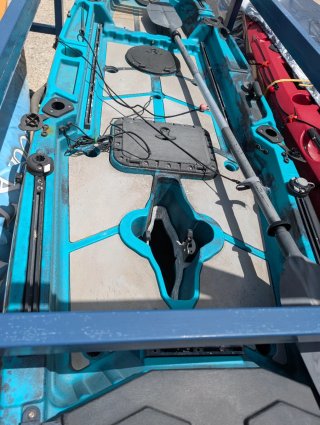 Kayak de pedales shark muy estable