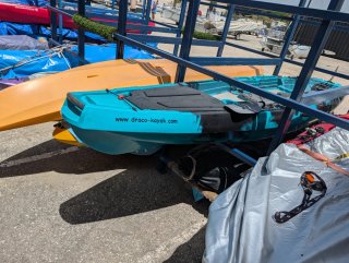 Kayak de pedales shark muy estable