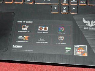 Portátil Gaming Asus TUF FX505DT Ryzen 5 Serie 3