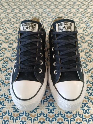 Converse originales talla 39 con plataforma