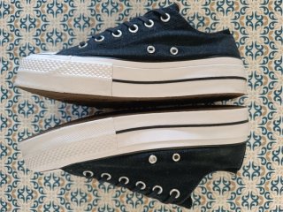 Converse originales talla 39 con plataforma