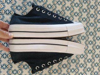 Converse originales talla 39 con plataforma