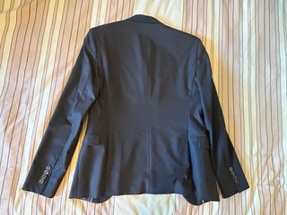 Americana Zara Hombre Talla 44 Negra