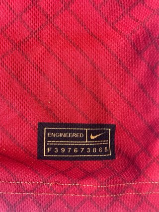 Camiseta Nike Galatasaray Naranja y Roja