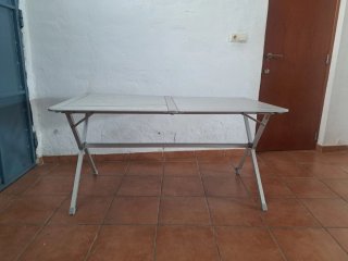 Mesa Camping Plegable Via Mondo Aluminio