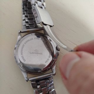 Orologio Lorenz Uomo Argento Bianco
