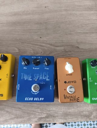 Pedales de Guitarra Cry Baby original, NUX, JOYO,