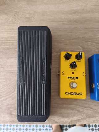 Pedales de Guitarra Cry Baby original, NUX, JOYO,