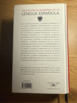 Libro Don Quijote De La Mancha