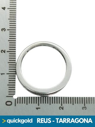 035-01-00969 ANILLO ORO BLANCO 18K DIAMANTES