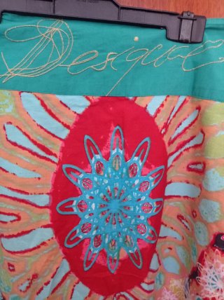 Falda Desigual Estampada