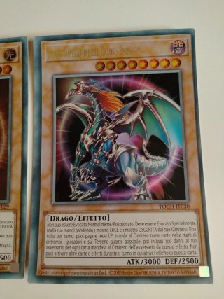 Lotto 3 Carte Jumbo Yu-Gi-Oh! Originali