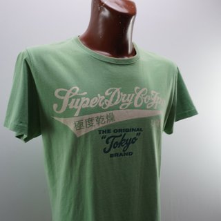 Superdry Camiseta Verde Talla XL