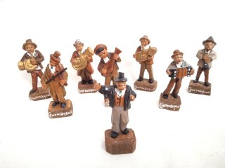 Banda musicale folk Courmayeur legno