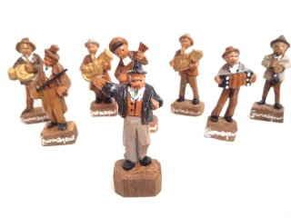 Banda musicale folk Courmayeur legno