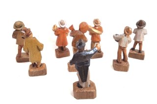 Banda musicale folk Courmayeur legno