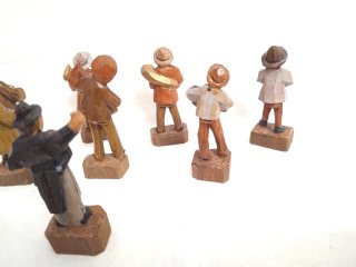 Banda musicale folk Courmayeur legno