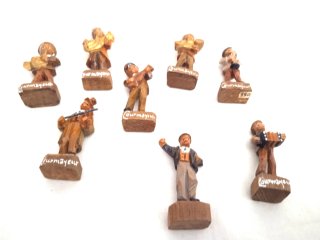 Banda musicale folk Courmayeur legno
