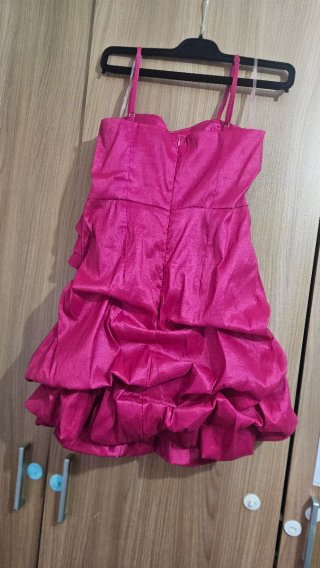 Vestido elegante rosa