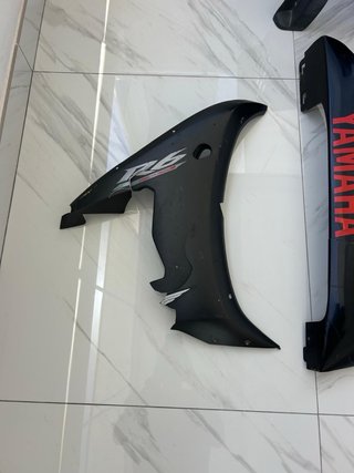 Carenado Yamaha R6 2005 Negro