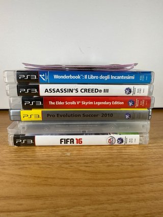 Giochi PS3: Assassin's Creed, Skyrim, FIFA, pes