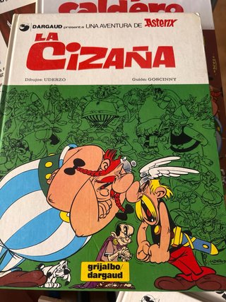Libros cómics Asterix 10uds