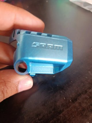 Protector cambio SRAM azul