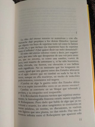 La insoportable levedad del ser
