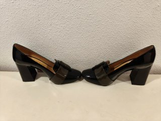 Zapatos Vinceza Tacón Bloque Hebilla