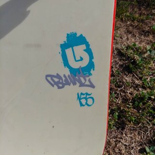 Tabla Snowboard Burton Blunt 155 + Fijaciones S