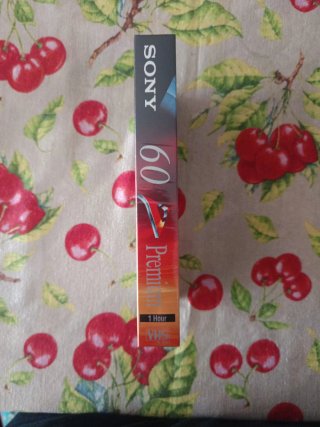 6 Cintas VHS Sony Premium 60 min