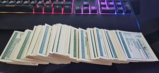 Lote 136 cromos + 50 repes de la Liga 94-95 Panini
