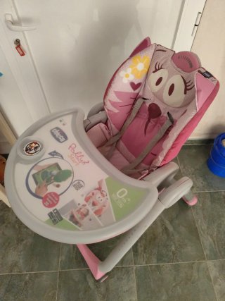 Trona Chicco Polly 2 Start Rosa