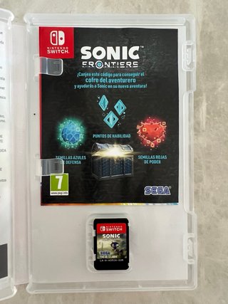 Sonic Frontiers Nintendo Switch
