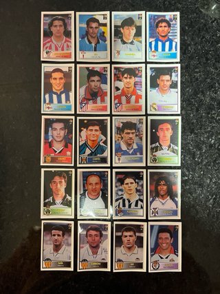 Cromos Liga Bollycao 1997-1998