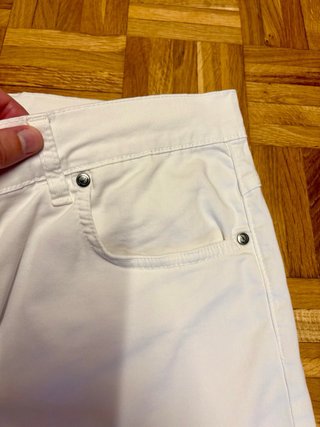 Pantalón blanco hombre 44