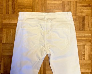 Pantalón blanco hombre 44