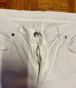 Pantalón blanco hombre 44