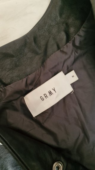 Camisa Beisbolera Grimey (GRMY) Cuero Talla M