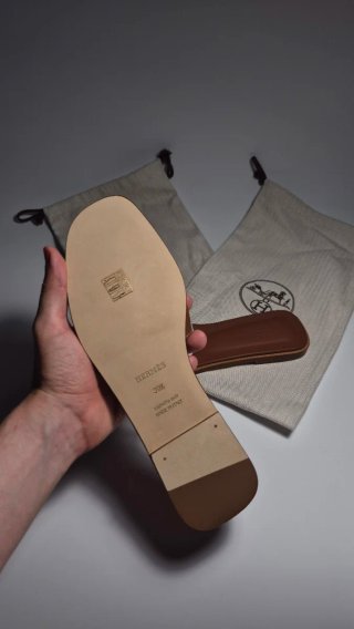 Sandali Oran Hermes marroni