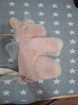 Bolso Divertido Unicornio Rosa (O mochila)
