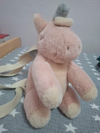 Bolso Divertido Unicornio Rosa (O mochila)