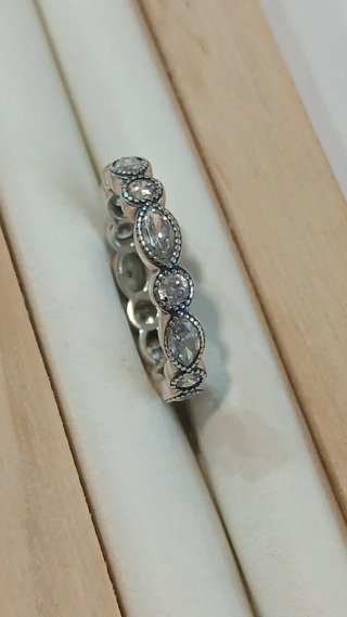 Anel Pandora Prata com Zircónias
