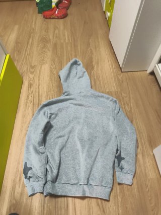 Chaqueta gris con cremallera Talla XL