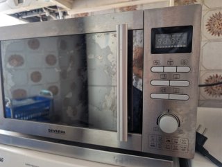 Microondas Severin Acero Inox Grill Convección