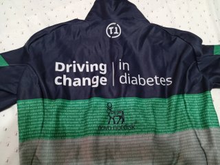 Chaqueta Ciclismo UCI Novo Nordisk Talla S