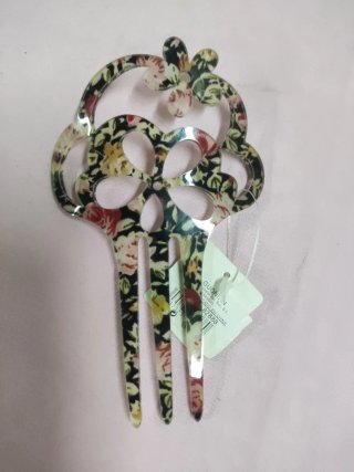 Peineta floral GUONIN multicolor
